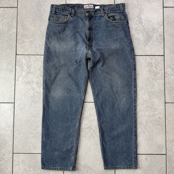 Vintage 90s Levi’s 540 Jeans Mens 38x30 Bronze Tab Relaxed Fit Straight Leg 1995 - Picture 3 of 9